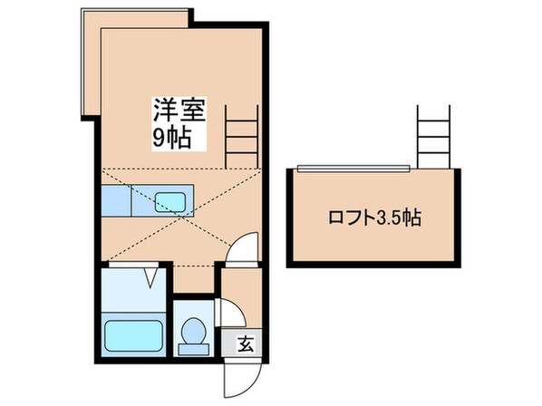 フレスノパーク月寒の物件間取画像